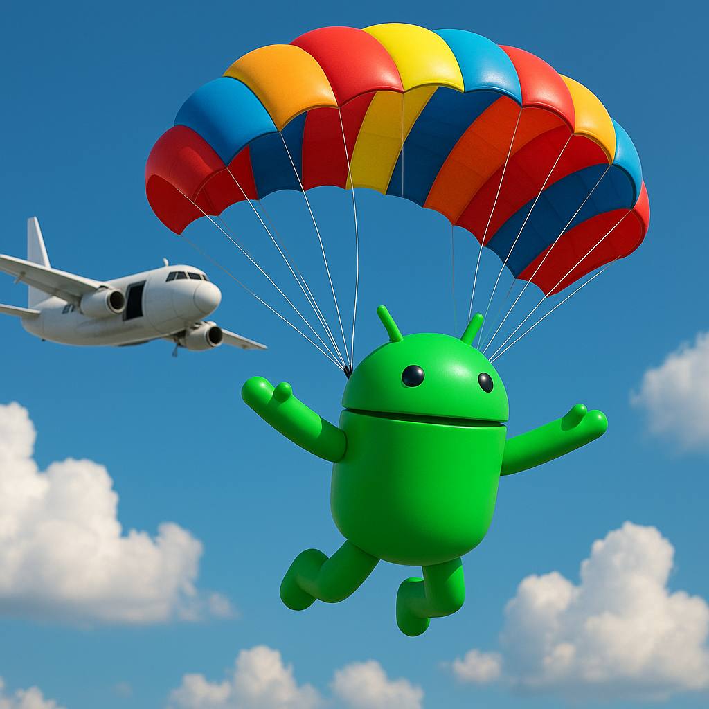 Android Parachuting